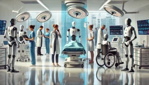 Will AI eventually replace doctors, nurses, and other healthcare professionals, leading to mass unemployment?